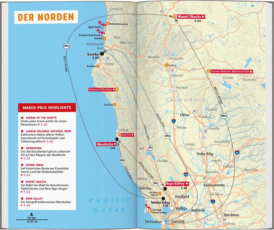 MARCO POLO Reiseführer Kalifornien Karl Teuschl - Bild 4 von 4