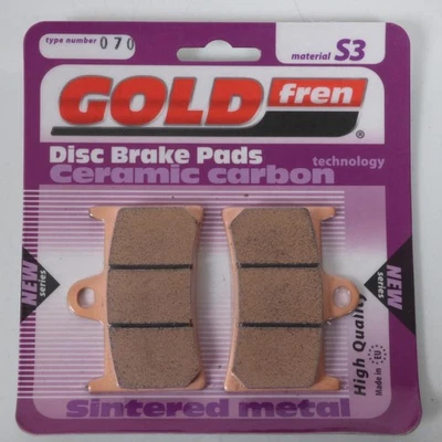 Plaquette de frein Gold Fren pour Moto Yamaha 900 MT-09 Tracer ABS 2015 à 2019 - Photo 1/2