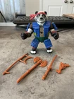 TMNT Teenage Mutant Ninja Turtles 1990 Panda Khan Complete Vintage Playmates