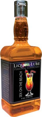 Hott Products Liquor Lube Sex On The Beach Personal Lubricant 4 Oz