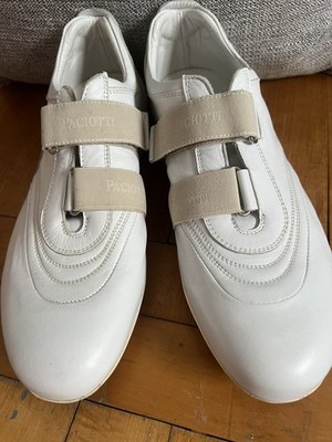 Cesar s Pacitti Men s Sneakers Shoes 4US NEWS 39 White Leather