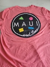 Vintage Maui And Sons Pink Graphic Tee - Surf  Skate Style