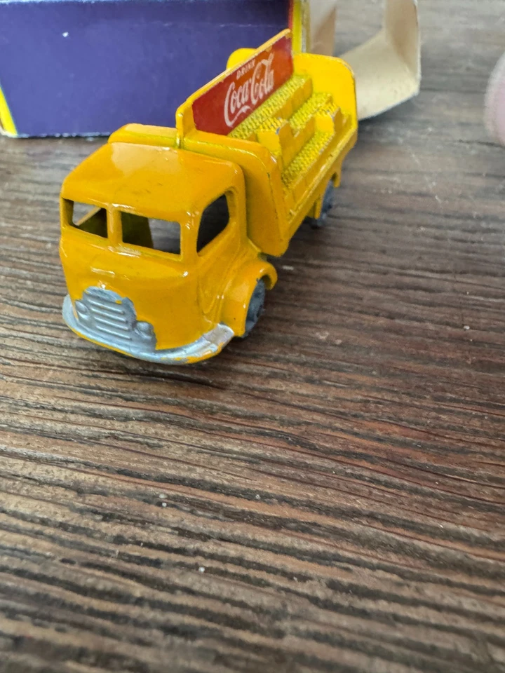 MATCHBOX MOKO LESNEY KARRIER 2TON COCA COLA N37 BOITE ORIGINE MADE IN ENGLAND - Photo 2/4
