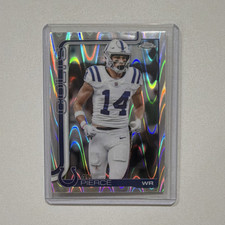 Topps Chrome 2025 Alec Pierce #125 Wave Indianapolis Colts NFL Football Card