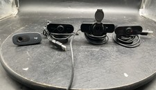 Logitech and Assorted Brand Webcams USB HD Computer Camera Bundle Lot of 4