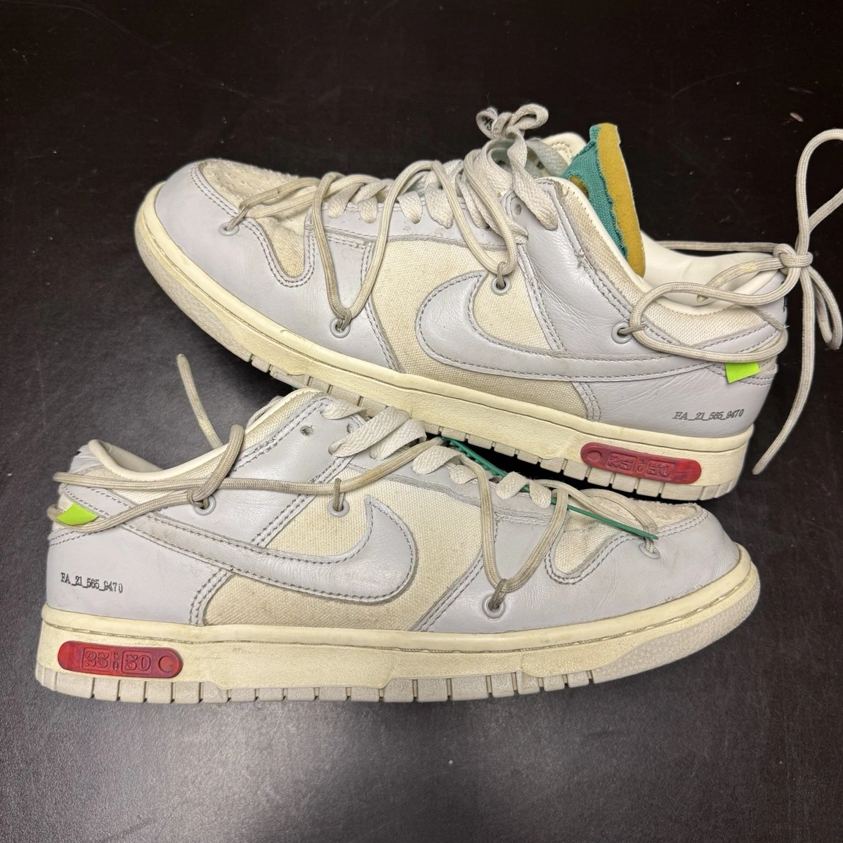 Nike Off-White x Dunk Low Lot 25 of 50 for Sale | Authenticity