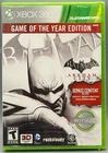 Batman Arkham City Microsoft Xbox 360 GOTY Edition Sealed New Authentic WB Games
