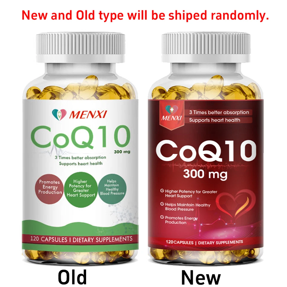 CoQ-10 300mg 240 Softgels Coq10 Co Q10 Coenzyme Heart Support NON GMO - Image 3 of 4