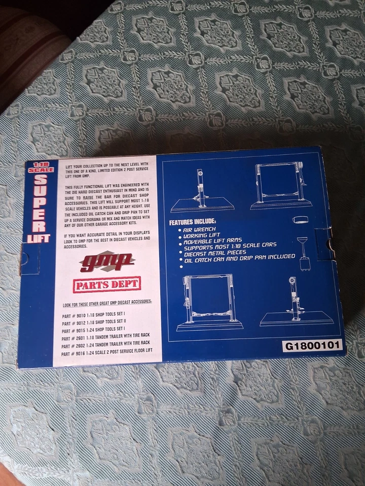 GMP PONTE ELEVATORE SUPER LIFT 1:18 NUOVO IN SCATOLA - Immagine 2 di 4