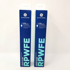 LOT OF TWO GE RPWFE Genuine Refrigerator Water Filters Appliances New Open Box