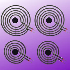 MP22YA Electric Range Burner Surface Element (2) MP15YA 6", (2) MP21YA 8" 4pcSet