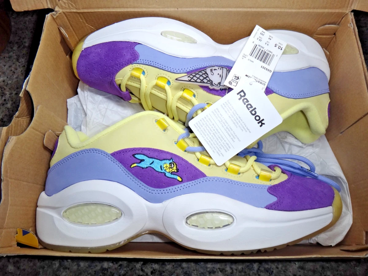 Reebok Question Low Multi-Color for Sale | Authenticity Guaranteed 