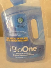 BioOne B164 64 oz. Bio Liquid Drain & Septic System Treatment Blue Brand New 