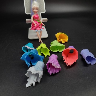 Disney Fairy Tinkerbell Tink s Bling Boutique Dress UP Doll 5 inches Bundle