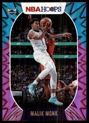 2020-21 Hoops Purple Explosion Malik Monk #158
