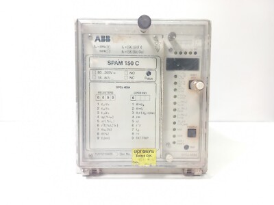 ABB SPAM 150 C Motor Protection Relay (FREE SHIPPING)