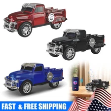 Retro Car Truck Portable Bluetooth Speaker Rechargeable Battery W/FM Radio/Aux 