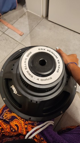 ESX Xenium XE-124B Subwoofer - Picture 2 of 4