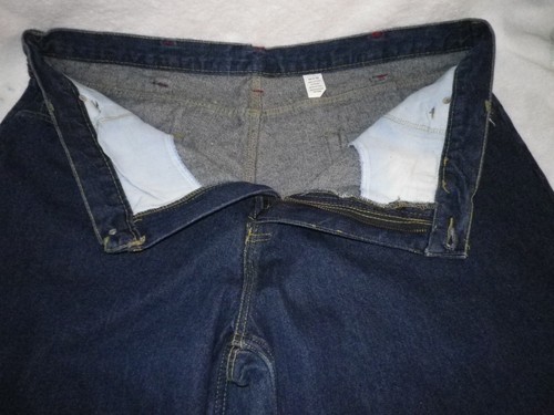 Men's Craftsman denim blue jeans 44 x 30 pants - Picture 4 of 8