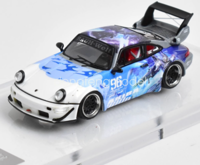 TPC 1/64 RWB 964 ガンダム アキバ SH 1:64 Blue Akiba 964 911 RWB #96 Classic Sports Model Diecast