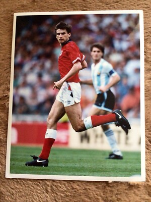 Original 10 x 8 Pressefoto - ALAN SMITH - ENGLAND - 21. JUNI 1991