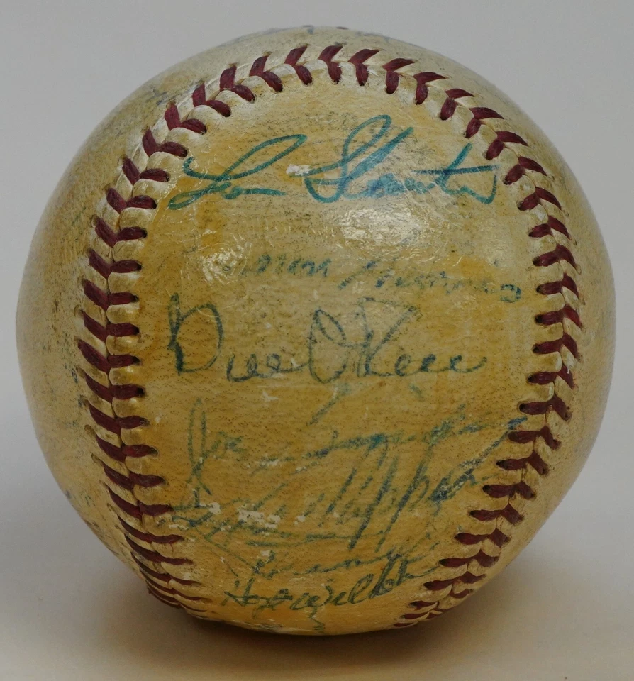1958 Orioles 30x Team Signed Baseball PSA/DNA LOA Brooks Robinson & Hoyt Wilhelm - Image 3 of 4