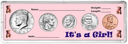 It's A Girl! Coin Gift Set, 2022 - Afbeelding 1 van 1