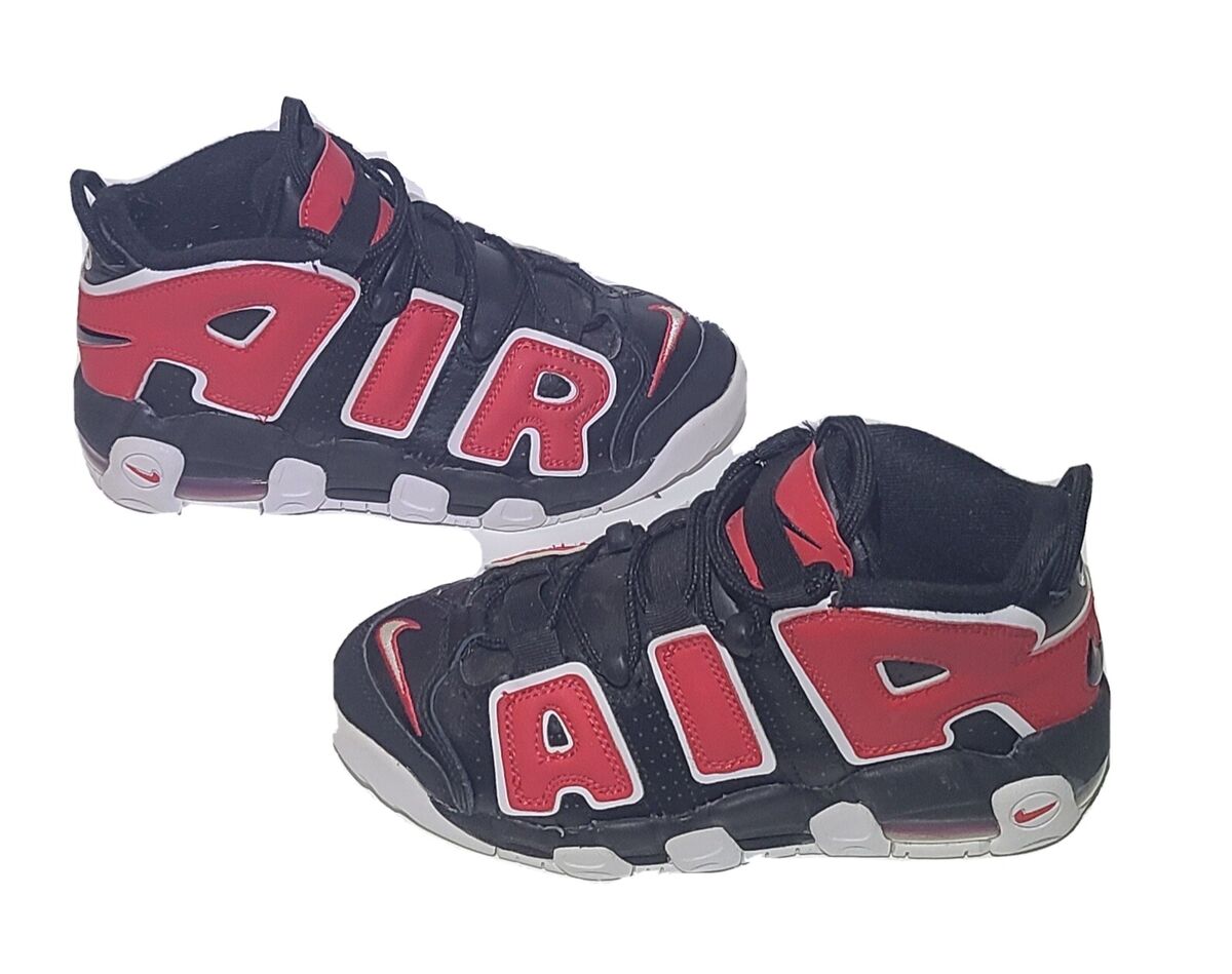 Nike Air More Uptempo Black, University Red-GS Size 4.5Y | eBay Nike Air More Uptempo Black, University Red-GS Size 4.5Y | eBay
