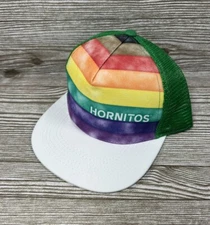 Hornitos Promotional Pride Adjustable Flat Brim Trucker Snapback Hat Cap Tequila