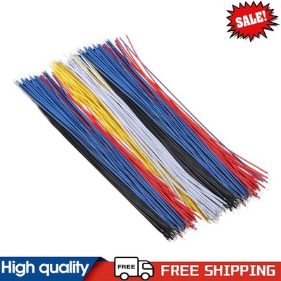 100 Stck. Verzinnte Leiterplatte Lötkabel Fly Jumper Draht Kupferleiter Draht 8 Zoll 