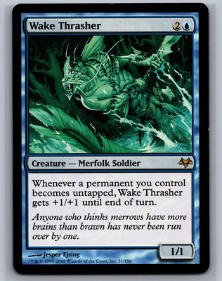 Magic The Gathering Eventide Wake Thrasher #31/180 MTG TCG CCG