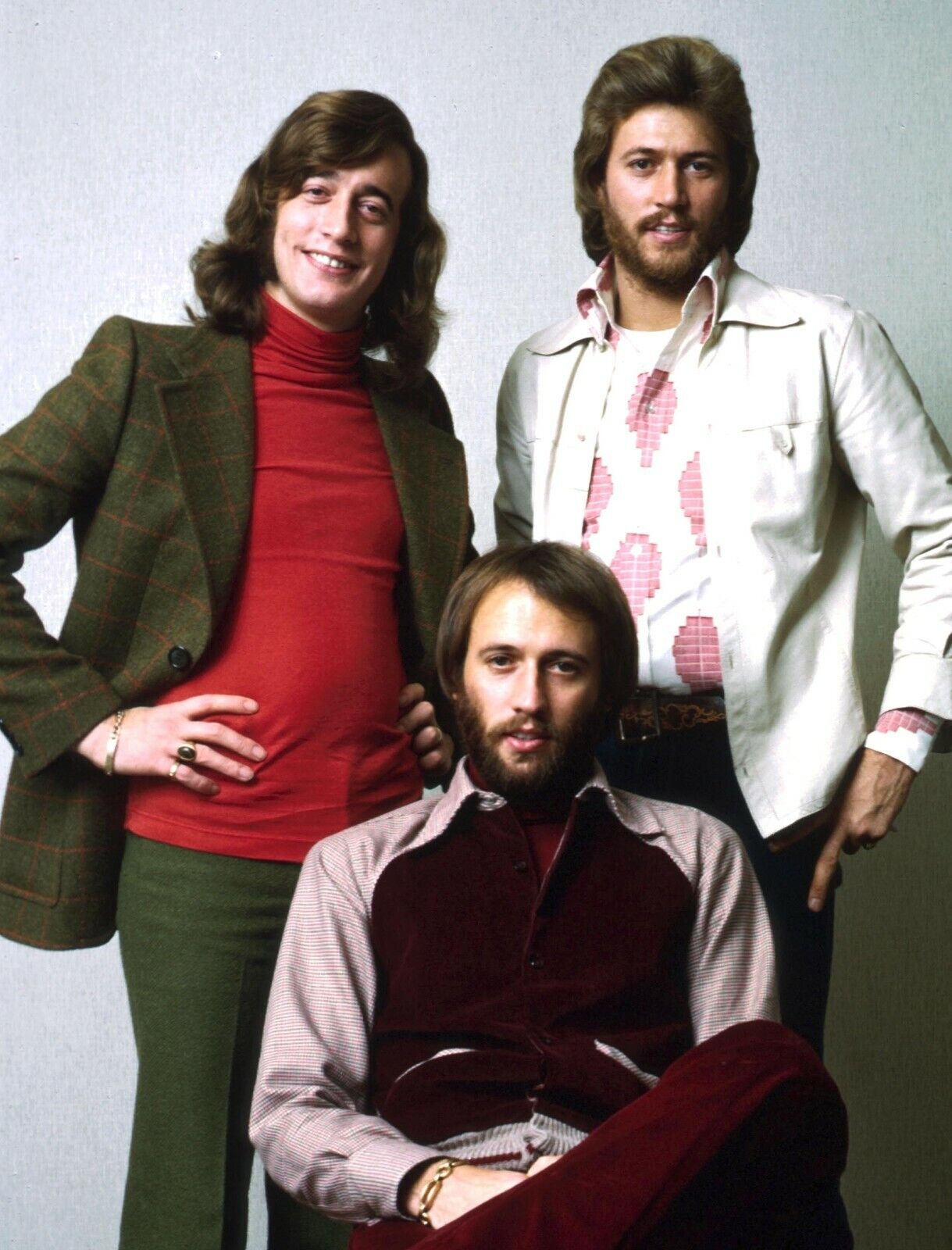 THE BEE GEES - MUSIC PHOTO #E-85