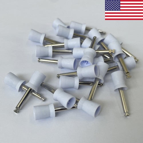 100Pcs Dental Rubber Prophy Teeth Polish Polishing Cups Latch Type Brushes USA - Picture 27 of 27