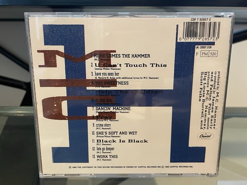 CD ALBUM -MC HAMMER - PLEASE HAMMER DON’T HURT EM - 1990 RAP HIP HOP 🤘 - Imagen 2 de 3
