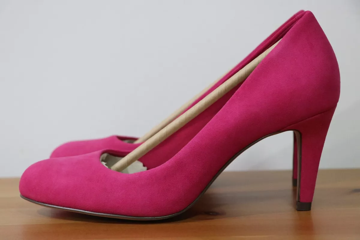 Pink store court heels