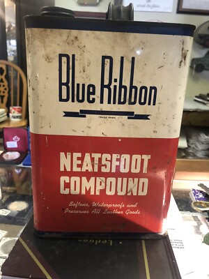 Blue Ribbon Neatsfoot Compound 1 gallon Can | eBay