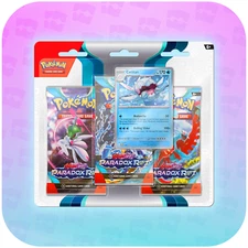 Pokemon Scarlet & Violet Paradox Rift 3 Pack Blister Cetitan OR Arctibax | NEW
