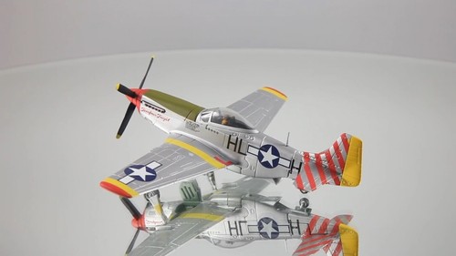 CORGI AA32212 1/72 P-51D MUSTANG FS, WILLIAM DANIEL USAAF 308th usaaf ITALY 1944 - Picture 3 of 8