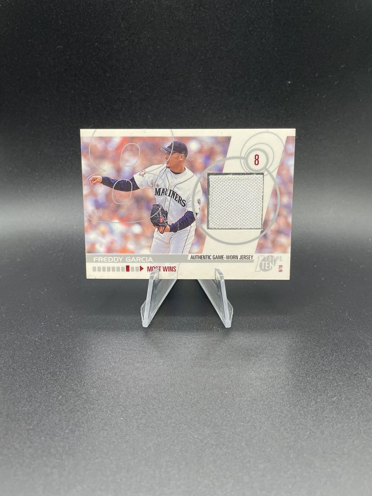 Freddy Garcia 2002 Topps Ten Relics Game Worn Jersey #TTR-FG Seattle Mariners