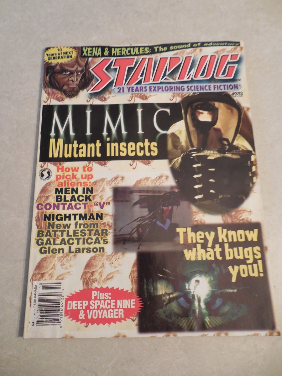 STARLOG Magazine #243, OCTOBER 1997, MIMIC MUTANT INSECTS, XENA