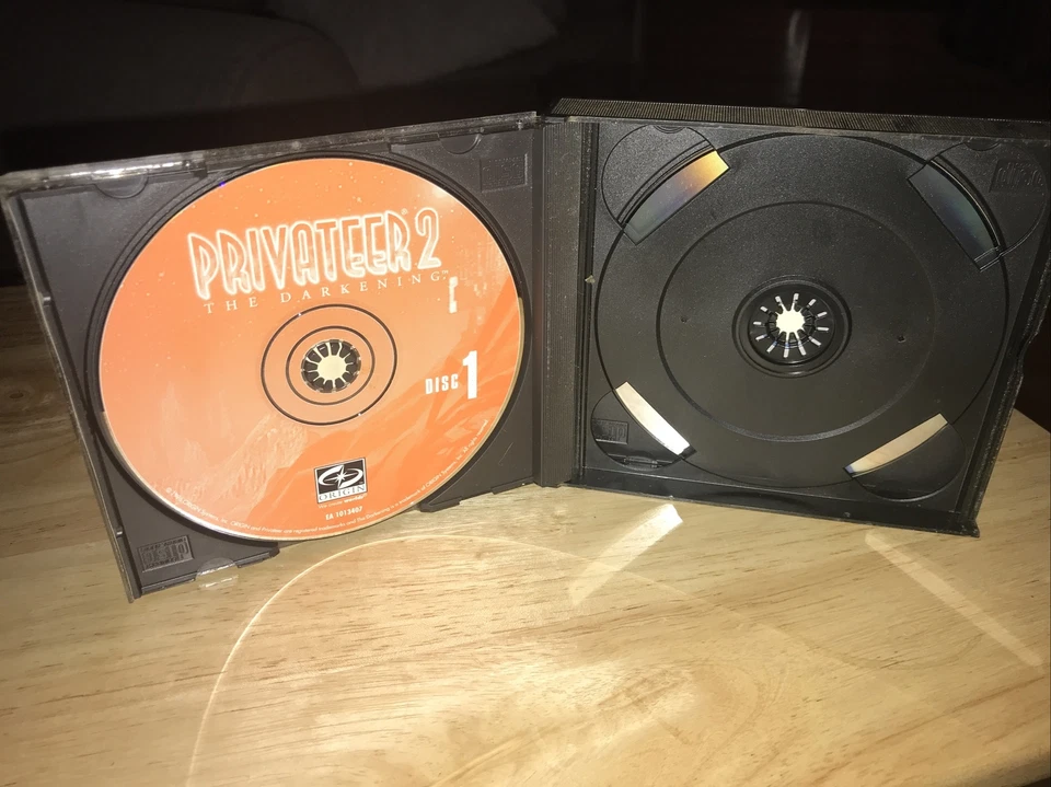 Wing Commander: Privateer 2 -- The Darkening (PC, 1996) No Booklet Free Shipping - Image 2 of 4
