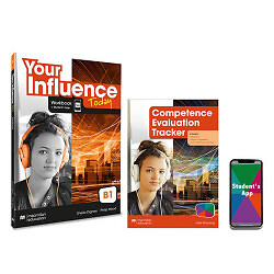 YOUR INFLUENCE TODAY B1 Workbook, Competence Evaluation Tracker y Student's App - Imagen 1 de 1