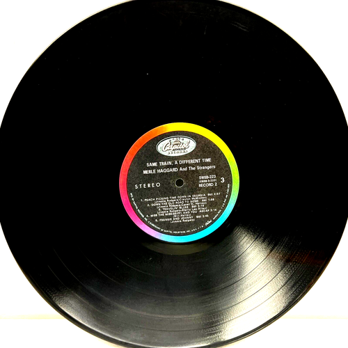 Merle Haggard Same Train A Different Time 1969 Vinyl Capitol Records 1st Press - Picture 5 of 7