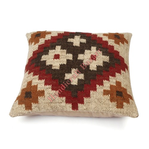 Throw Pillow Cushion Cover Wool Jute Pillow Cases Jute Home Decor 2 Pcs Christma - Picture 8 of 75