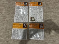 Cricut Cuttlebug Cut Emboss Die Lot Of 4