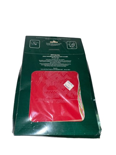 Bucilla Christmas Heirloom Mr Mrs pupazzo di neve punto croce kit 2 asciugamani ospiti 48654 - Foto 5 di 5