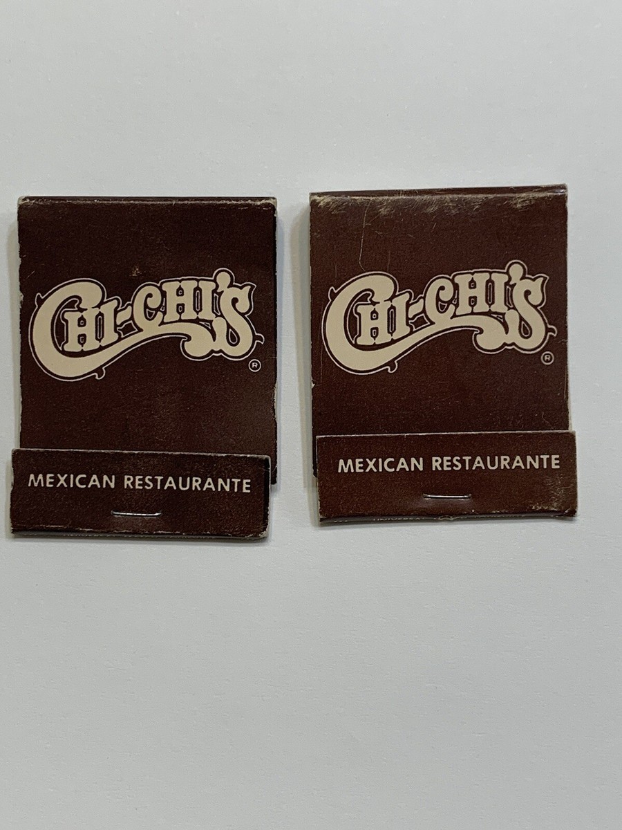 Vintage Matchbook Chi-Chi's Mexican Restaurant 1 Is Full 1 Is Used