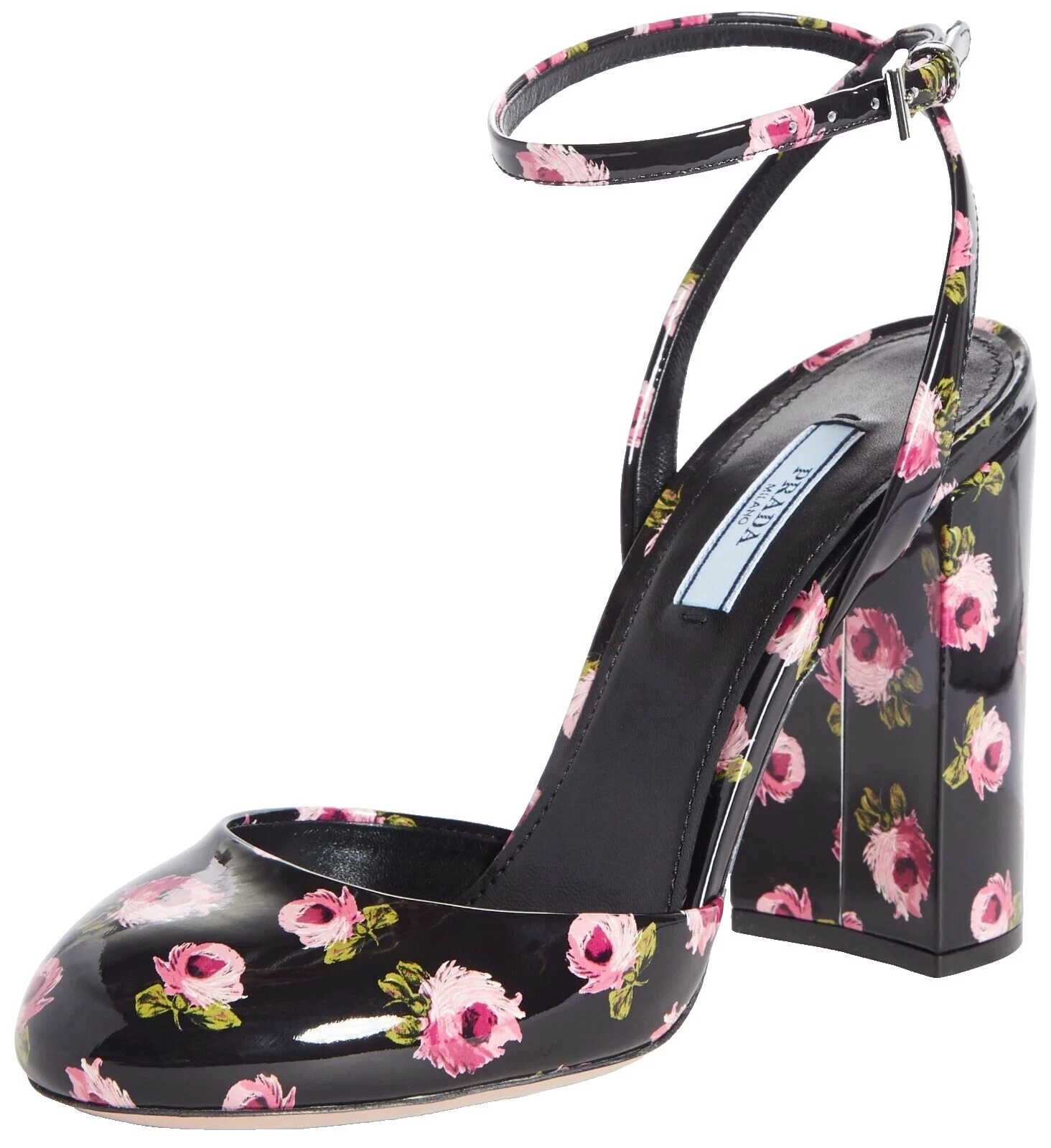 Tacones Charol Hebilla PRADA