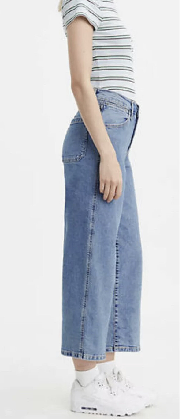 Levi's Mile High Cropped Wide Leg 