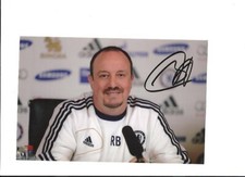 Rafael Benitez / Carlo Ancelotti / FC Chelsea - Autogramm - Bitte unten lesen
